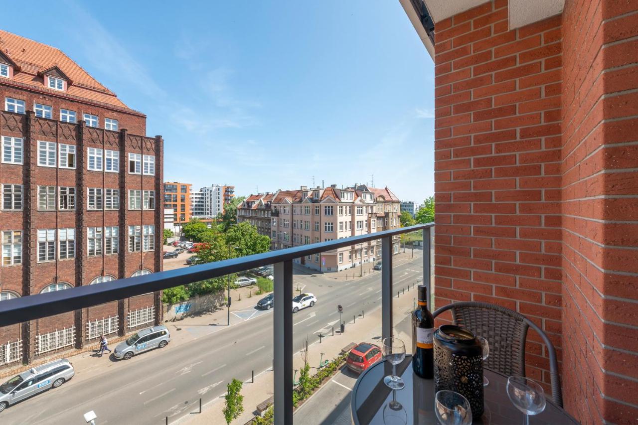 Gdansk Centrum - Apartament 4-Osobowy Z Balkonem Экстерьер фото