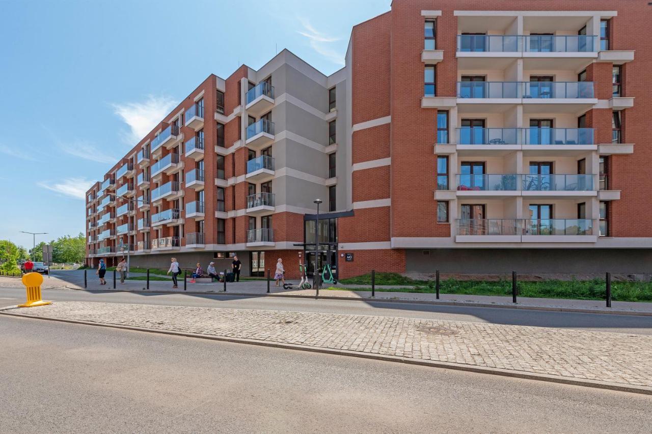 Gdansk Centrum - Apartament 4-Osobowy Z Balkonem Экстерьер фото
